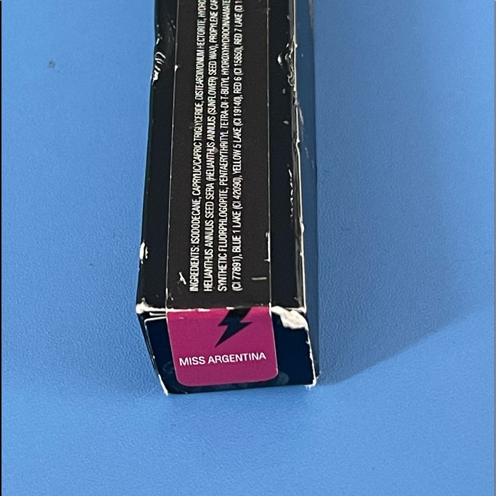 NIB KAT VON B EVERLASTING Liquid LIPSTICK MISS ARGENTINA-XO  0.22 fl. Oz